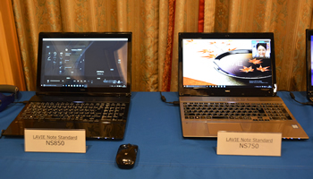NEC、PC2016年秋冬モデル、映像とサウンドにこだわった「NS850/FAB