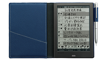 シャープ、紙の手帳のような書きやすさの電子ノート「WG-PN1」 - BCN＋R