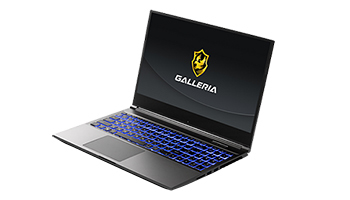 軽量スリムの高性能プレミアムゲーミングノートPC、「GALLERIA