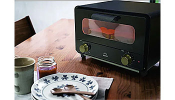 ヤマダさん専用 ヤマダ電機、オリジナル家電「SERIE・NOIR」からスチームトースターと