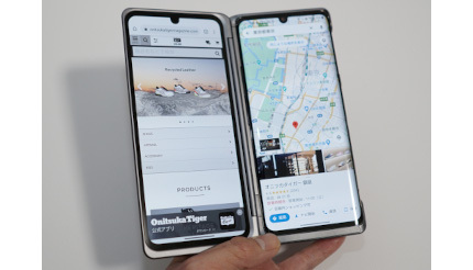 専用ケース装着で2画面に変形！　5G対応スマホ「LG VELVET」のここが気に入った