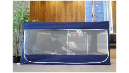 自宅で秘密基地が完成する長方形型テント、サンコーから