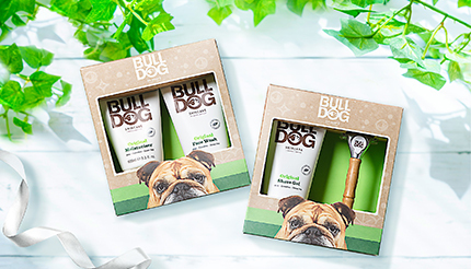 新生活が始まる「大切な人」に贈る、男性用スキンケア「ブルドッグ」の