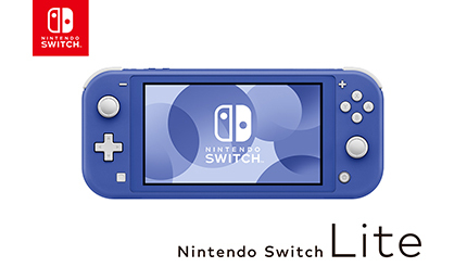 Nintendo Switch Lite、新色ブルー登場！
