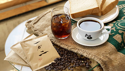 高級「生」食パンの乃が美、オリジナルコーヒー「一〇二珈琲」を販売開始
