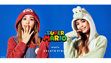 ジェラート ピケと『SUPER MARIO』のコラボ商品、9月13日からオンライン先行販売開始！
