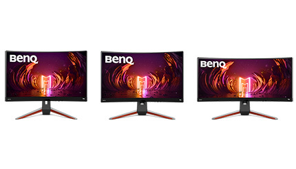 BenQ「MOBIUZ」初の湾曲ゲーミングモニター発売、極上のゲーム体験を