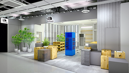 THE NORTH FACEの新業態が渋谷に登場、バックパックとシューズがメイン