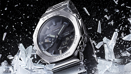 人気のG-SHOCK「GA-2100」シリーズがフルメタル化、8月発売！ - BCN＋R