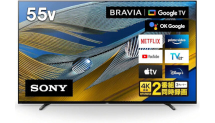2022年に売れた有機ELテレビTOP10、ソニーの55型BRAVIA XRが2位以下に 