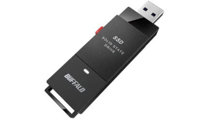 バッファロー SSD 外付け 1.0TB USB3.2 Gen2 読込速度600MB/秒 PS5/PS4