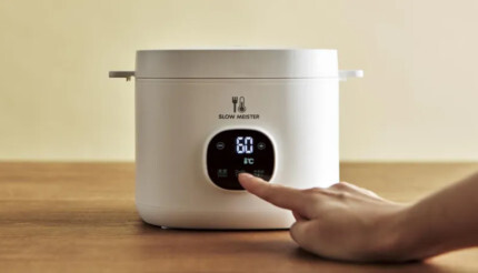 アピックス、「毎日使える」を目指した低温調理器「スローマイスター