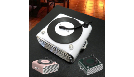 昭和レトロ　スピーカー 80年代のデザインがツボ！Bluetoothスピーカーとしても使える多機能