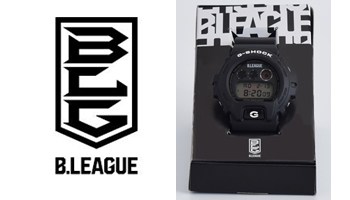 CASIO  G-SHOCK  黒　B.LEAGUE  富山グラウジーズ