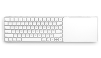 Apple純正キーボードとトラックパッドを一体型デバイスに変える