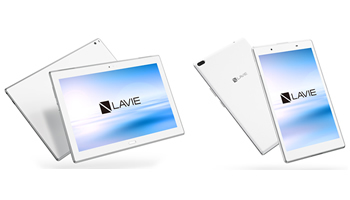 LAVIE タブレット ホワイト LAVIE Tab Eシリーズ」の新機種、10.1インチと8インチ - BCN＋R