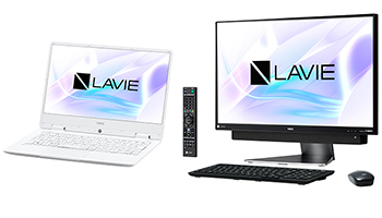 速報】NEC、「LAVIE」2018年春モデルは「モバイル」「オールインワン 