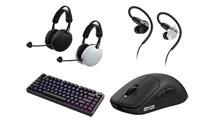 ソニーのゲーミングギア INZONE キーボードやマウス、有線イヤホンなど