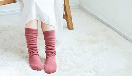 冷え性対策に効果を発揮！使って分かった「もちはだ ハイソックス」の