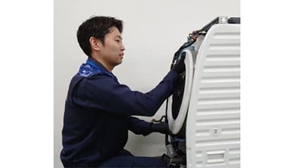 分解清掃済み✨エディオン　洗濯機　7kg   
2022年製　ANG-WM-B70-W 　 エディオン、ドラム式洗濯機を顧客宅で分解・洗浄 当日完了・安価に