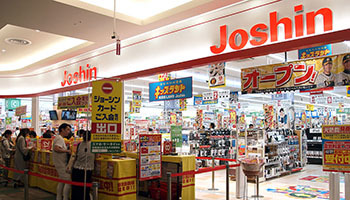 ジョーシン船橋イオンモール店がオープン 複合店の地の利を生かす n R