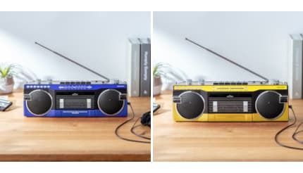 カセット音源も簡単にデジタル化！ 80年代風でもハイテクな