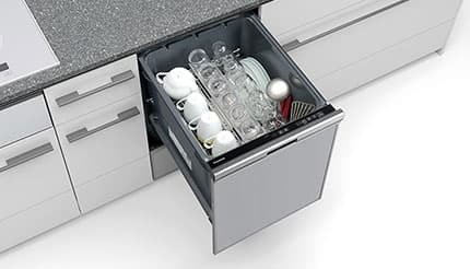 パナソニック、「液体洗剤自動投入」対応モデルを含むビルトイン食洗機 
