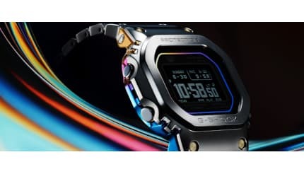 レインボーカラーを纏ったフルメタルG-SHOCK「GMW-BZ5000RC」 - BCN＋R
