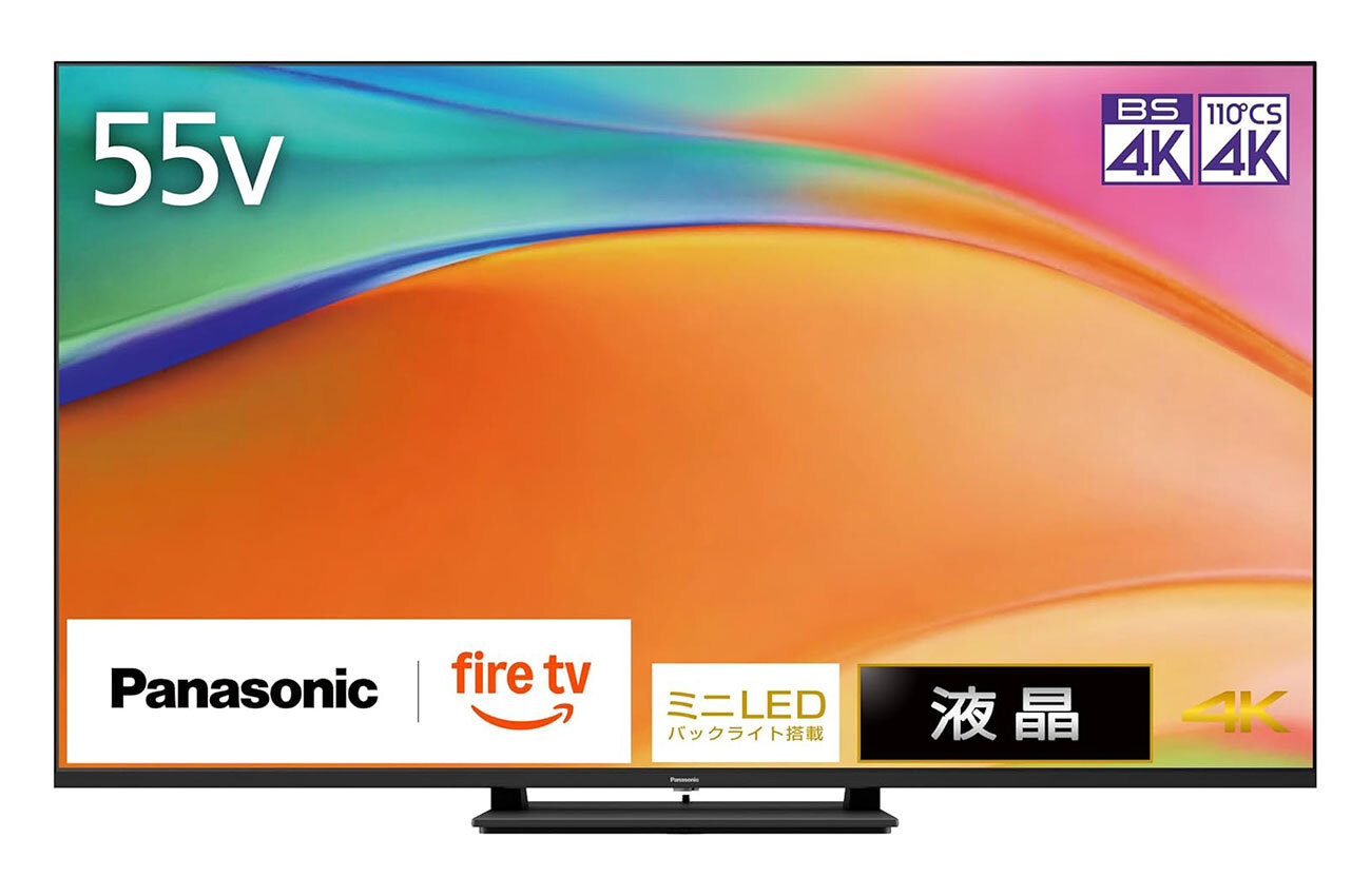 パナソニックが過去3年で初首位、26年6月に売れた4KテレビTOP10 - BCN＋R